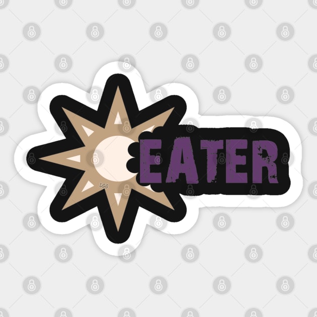 Suneater Sticker by LetsGetGEEKY